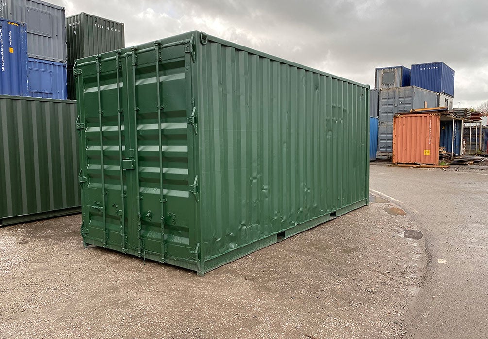 Container Refurb buffed down and painted with marine paint £1900.00 + Vat